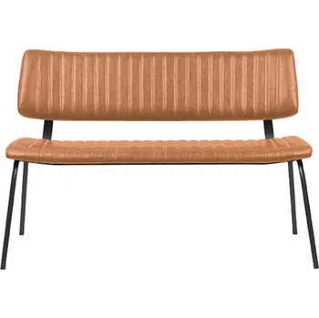 LABEL51 Jídelní lavice GUSTO koňaková 120 cm