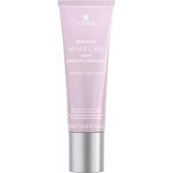 Vlasová regenerace Alterna Renewing Scalp Care Hemp Leave-On Treatment konopná bezopolachová péče pro suchou pokožku hlavy 74 ml