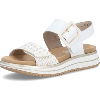 Dámská obuv Rieker Dámské sandály REMONTE D1J53-81 bílá S6 43
