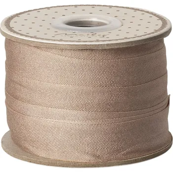 Stuha Maileg Dekorativní stuha Soft Brown – 10 m