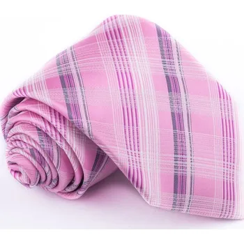 Kravata Fialová pánská kravata Greg 96041, Velikost Uni