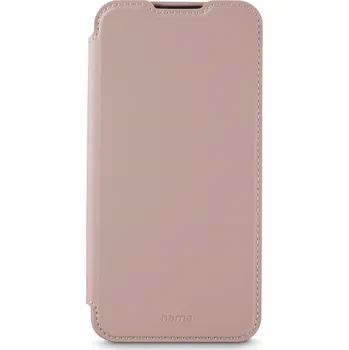 Pouzdro na mobilní telefon Hama Fantastic Feel, pouzdro-knížka pro Samsung Galaxy A56 5G, hebký povrch, barva nude