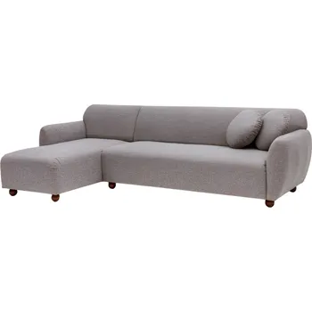 Sedací souprava Rohová sedací souprava Eddy 273 cm světle šedá levá