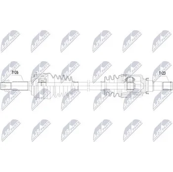 Hnací hřídel - poloosa NTY NPW-TY-223