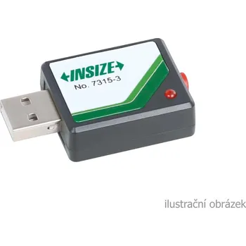 Posuvné měřítko Přijímač pro bezdrátový přenos dat Zigbee INSIZE 7315 Typ připojení: USB, 7315-3 jednokanálový