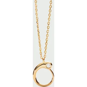 Náhrdelník PDPAOLA Zlatý náhrdelník s iniciálem O