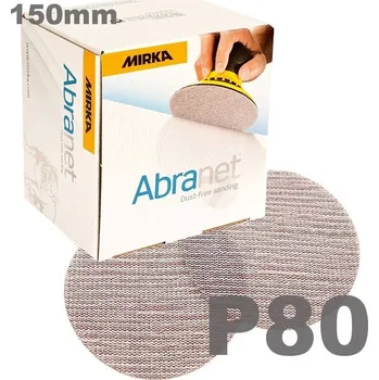 Brusný papír Mirka Abranet 150mm P80
