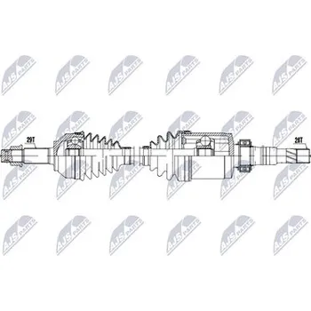 Hnací hřídel - poloosa NTY NPW-NS-202