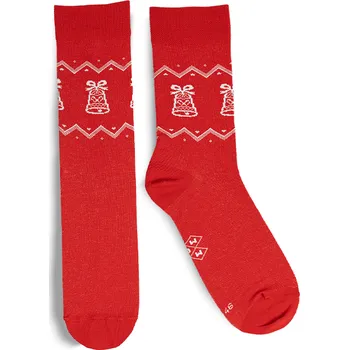 Pánské ponožky Moumou Vánoční ponožky - Zvoneček Velikost: 42-46