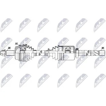 Hnací hřídel - poloosa NTY NPW-RE-237