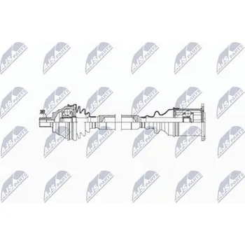 Poloosa kola Hnací hřídel - poloosa NTY NPW-VW-038