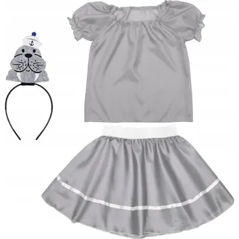 Karnevalový kostým KOSTÝM MORS PŘEVLEK MORSA ČELENKA 134-140 4el