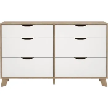 Komoda TVI Komoda Ikast 86711 jackson hickory/bílá