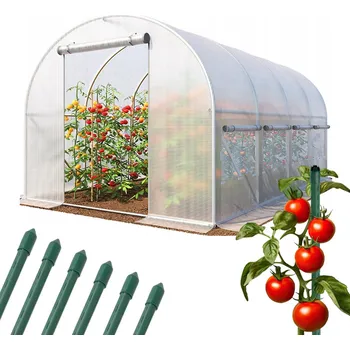 Fóliovník Zahradní fóliovník 2,5 x 4 m Bílý