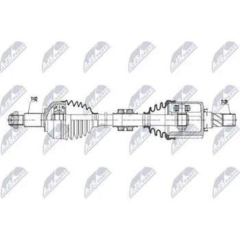 Poloosa kola Hnací hřídel - poloosa NTY NPW-NS-219