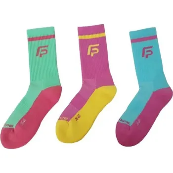 Oblečení a móda Fat Pipe SLICKS 3-PACK Tréninkové ponožky EU 31-35, multicolor