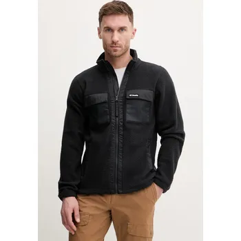 Pánská mikina Fleecová mikina Columbia Juniper Peak 2131474 černá 99X, vel. XXL