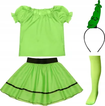 Karnevalový kostým KOSTÝM HRÁŠEK ZELENINA PŘEVLEK HRÁŠKU 134-140