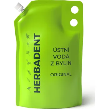 Ústní voda HERBADENT ORIGINAL Ústní voda z bylin Objem: 1000 ml