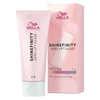 Barva na vlasy Wella Professionals Shinefinity Zero Lift Glaze Booster demi-permanentní booster 60 ml, 00/56 Rose