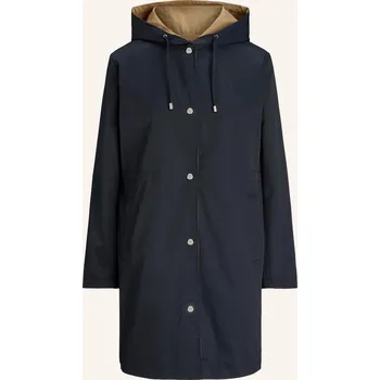 Dámský kabát Lauren Ralph Lauren Pláštěnka, tmavě modrá