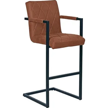 Barová židle LABEL51 barová židle DENMARK koňak Color: Cognac UK-30.295