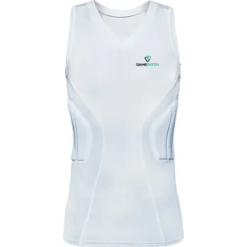 Game Patch Padded compression shirt PRO Kompresní tričko XXL, bílá