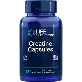 Life Extension Creatine Capsules Doplněk stravy s kreatinem 120 ks, kapsle