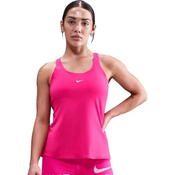 Pánské tílko Dámské tréninkové tílko NIKE-PRO W NP DF TANK ELASTIKA RUSH PINK/WHITE Růžová M