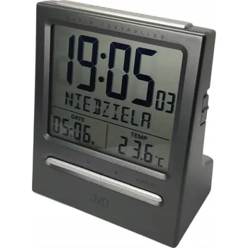 Budík Digitální budík řízený rádiem JVD RB9299.2 den v týdnu v polštině