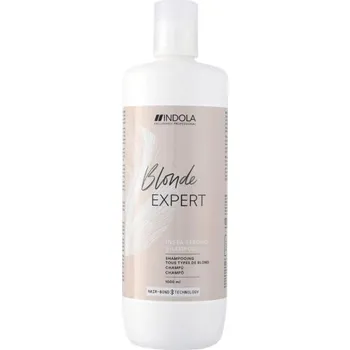 Šampon Indola Blonde Expert Insta Strong Shampoo šampon pro všechny typy blond vlasů 1 l
