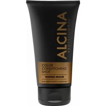 Alcina Color Conditioning Shot balzám s barevnými pigmenty 150 ml, teplá hnědá