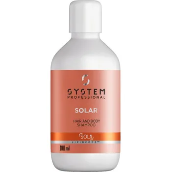 Šampon System Professional Solar Hair & Body Shampoo šampon na vlasy a tělo 100 ml