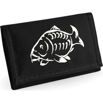 Peněženka Rybářská Peněženka černá Kapr