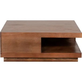 Konferenční stolek LABEL51 Konferenční stolek SQUARE 80x80cm přírodní