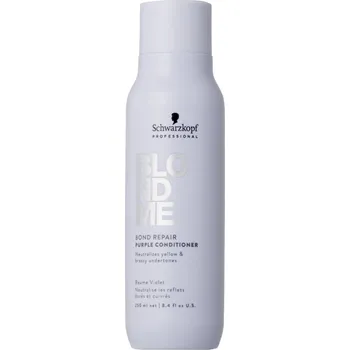 Schwarzkopf Professional BlondME Bond Repair Purple Conditioner fialový kondicionér pro blond vlasy 250 ml