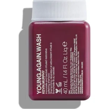 Šampon Kevin Murphy Young Again Wash regenerační zvláčňující šampon pro suché a lámavé vlasy 40 ml