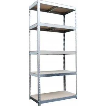 Dílenský regál Regál ZRW max. 280 kg, ocelový, 210 x 90 x 46 cm, pozinkovaný