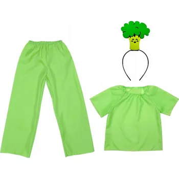 Karnevalový kostým KOSTÝM BROKOLICE ZELENINA PŘEVLEK BROKOLICE 98-110