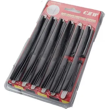 Karosérie Chrániče hran dveří auta CZW-1448 8 ks černé