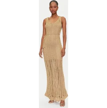 Dámské šaty Marciano Guess Večerní šaty 5GGK54 5871Z Zlatá 40