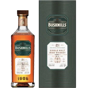 Nápoj Bushmills Aged 21 Years Tree Wood 0,7 l 46 %