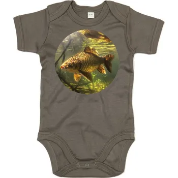 Kojenecký body Dětské body Kapr barevný Velikost: 0-3 m