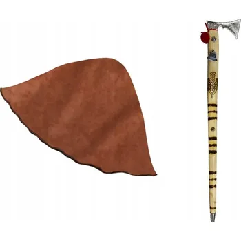 Karnevalový kostým KOSTÝM PASTUSZEK KOSTÝM PASTUCHA SET JASEŁKA ČEPICE CIUPAGA BRONZ 2el