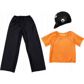 Karnevalový kostým KOSTÝM GIL KOSTÝM PTÁČEK SET BAL JARO BAL PODZIM ČEPICE 116-128 3el