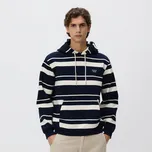 Reserved - Mikina s kapucí - tmavomodrá - 405HM-59X - 405HM-59X-XL