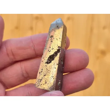 Přírodní kámen Obelisk pyrit přírodní 34g Peru