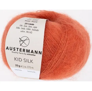 Příze Austermann Kid Silk 25 Dýňová (Kid Silk 25 KUERBIS)