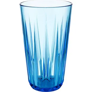 Sklenice APS Nerozbitná odlivka CRYSTAL 0,5 l, modrá