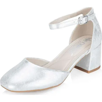 Dámské lodičky Dámské lodičky RIEKER 44762-90 stříbrná S6 37